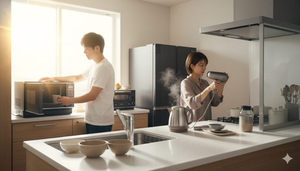 2人暮らしの平均アンペア数は?