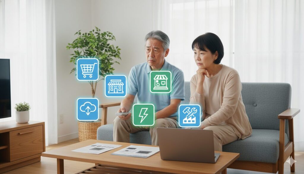 エコキュートの買い替えをどこでするか？6択を比較