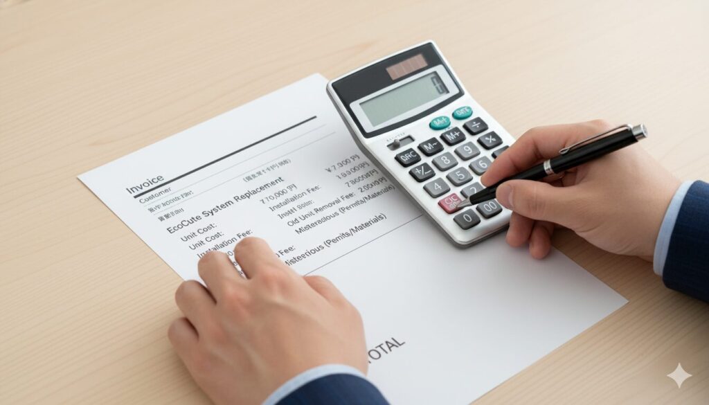 費用の相場と総額の内訳