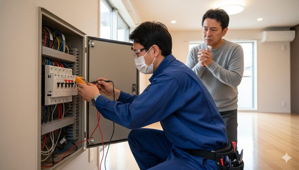 電気工事業者へ依頼する流れ