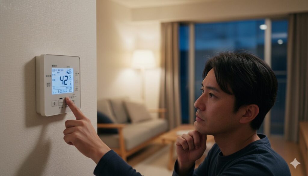 断水や停電後にお湯が出ない時の復旧手順