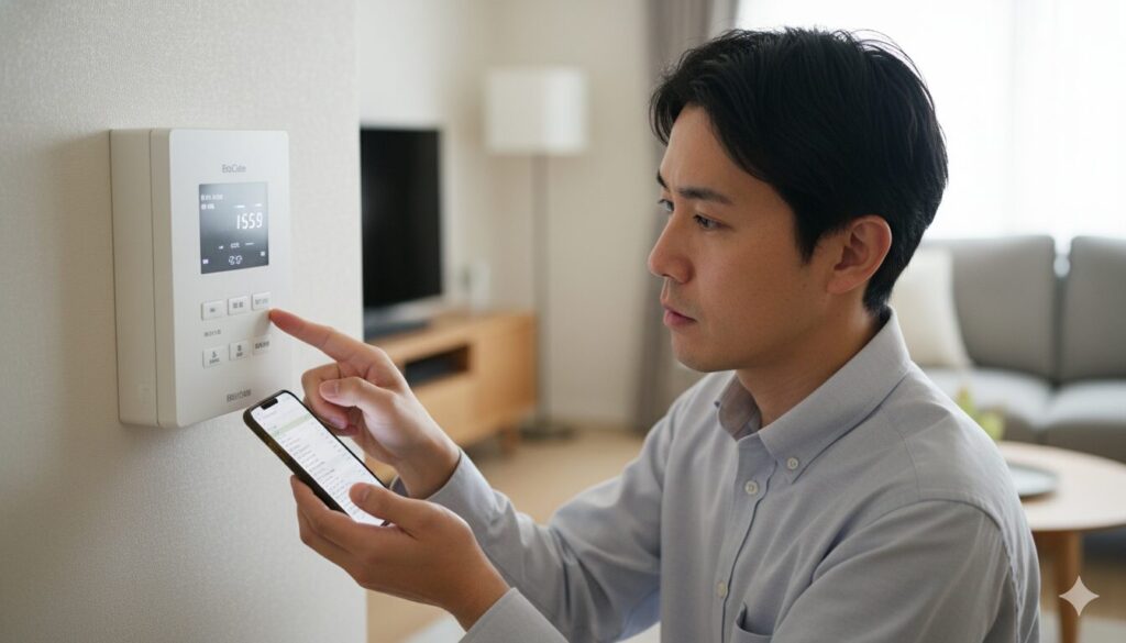 三菱や日立でお湯の出が悪い時の対応