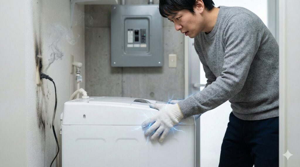 事故リスク！漏電による感電と火災