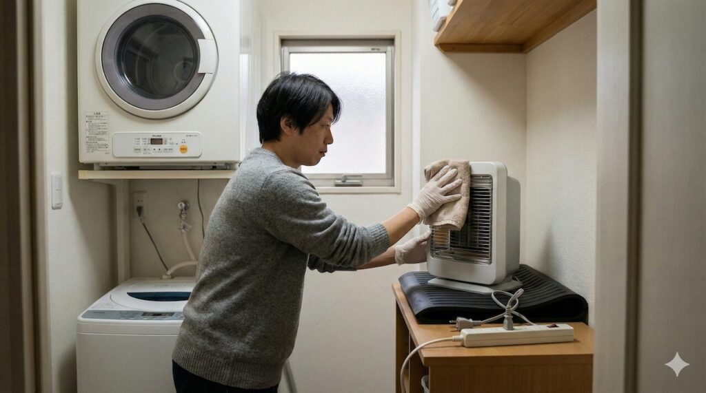 物理的につける場所がない環境での対応策