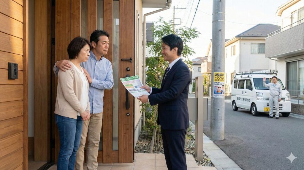無料点検の勧誘には注意!信頼できる業者とは