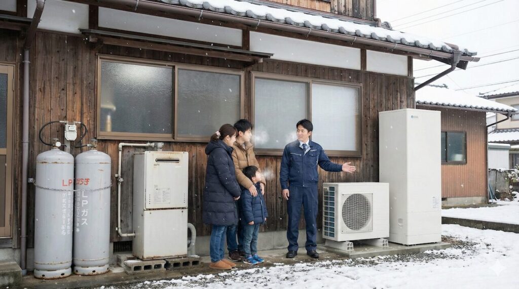 「プロパンガスと電気どちらが安いですか？」地域別の検証