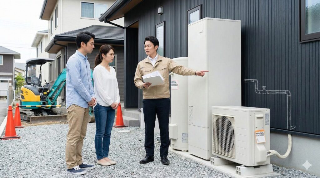 エコキュートからガス給湯器に交換する費用と注意点