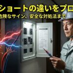 漏電とショートの違いは？プロが原因と見分け方を解説