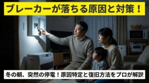 ブレーカーがすぐ落ちる対策!原因特定から根本解決まで