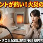 電気ストーブでコンセントが熱い！原因と火災防ぐ対処法