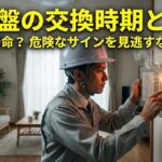 分電盤の交換時期はいつ？危険な劣化サインと工事費用の目安