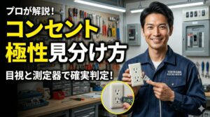 失敗しない！コンセントの「極性」見分け方と正しい繋ぎ方ガイド